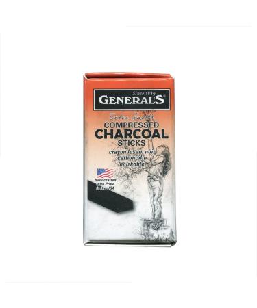 General Compressed Charcoal Stick 4B 6/Box