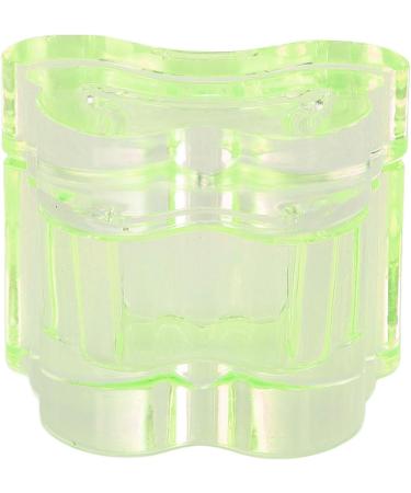 Nail Art Dish Transparency Fashionable Nail Wash Cup Multifunctional with Lid for Beauty Salon (Translucent Green) - Buy Online on SooperMarket.com