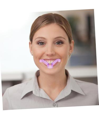 BELLIFFY Lip Muscle Trainer Lips Lips Trainer Mouth Trainer Face Exerciser Mouth Muscle Tightener Lip Exerciser Mouth Tightener Lips Muscle Exerciser Lips Shaper 9.30X7.70X1.50CM Purple - Buy Online on SooperMarket.com