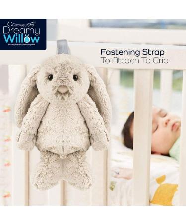Callowesse Dreamy Willow Bunny Baby Sleep Aid with Smart Cry Sensor - 6 Soothing Sounds and Night Light - Buy Online on SooperMarket.com