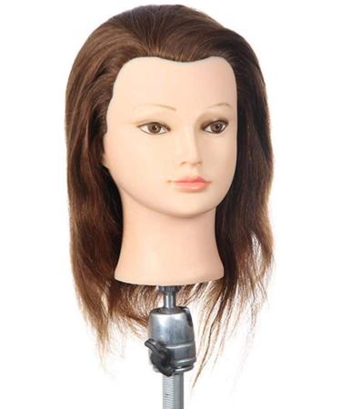 Tailor puppet female adjustable perm hair coloring teaching conductor training head makeup hair styling model ladder ladies ladder practice head blowing hot rolls tailor bust stand