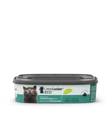 Litter Locker Refills Square Eco Refill 1pk Compostable cat Litter Bags