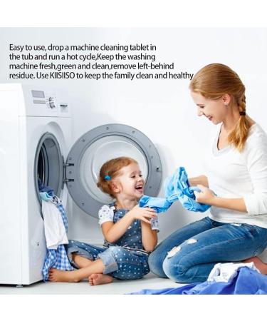 KIISIISO Washing Machine Cleaner Descaler Tablets | Deep Clean for Front, Top Load, HE Washers - Buy Online on SooperMarket.com