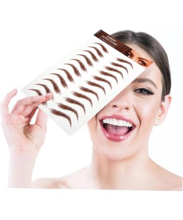 HAPINARY 5 Sheets eyebrow sticker sticker eye makeup supplies makeup eyebrow - Buy Online on SooperMarket.com
