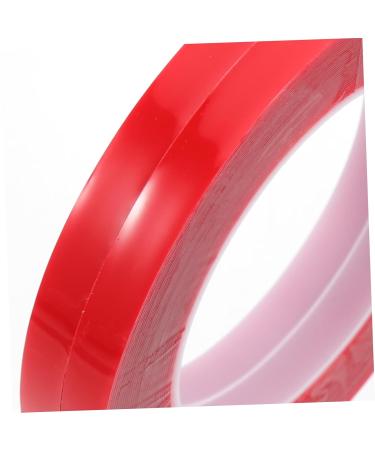 STOBOK 6 Rolls Transparent double-sided tape nail stand double stick tape press on nail tape manicure tape carpet adhesive nail displaying tape Paper tape crystal No substrate acrylic - Buy Online on SooperMarket.com