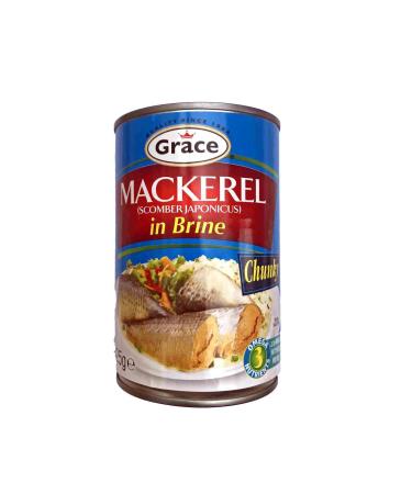 MASGrace Mackerel in Brine 425g-Mas