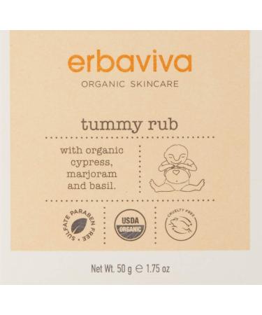 erbaviva Tummy Rub 1.75 oz - Soothing and Organic Belly Balm - Buy Online on SooperMarket.com