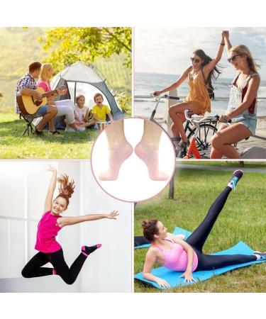 2 Pairs Silicone Moisturizing Socks Foot Spa Pedicure Silicone Socks Anti Slip Gel Aloe Sock fof Dry Cracked Feet /973 (Color : Pink Size : Small) Small Pink - Buy Online on SooperMarket.com