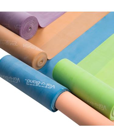 Buy Val-U-Band Heavy Exercise Band - Blueberry | 6 Yards of Durable Latex for Strength Training - International Shipping Available - Buy Online on SooperMarket.com