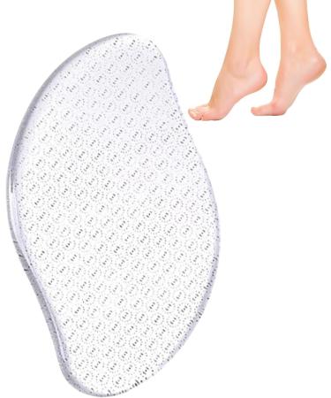 Manual Foot File | Manual Transparent Foot File Portable Foot Care Tools User-Friendly Callus Shaver for Wet & Dry Skin Mango - Buy Online on SooperMarket.com
