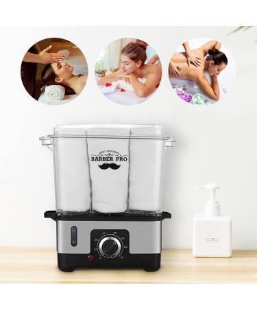 Professional Mini Towel Warmer Steamer for Spa, Salon, and Barber - Fast Heating for Physiotherapy and Hot Shaving - Buy Online on SooperMarket.com