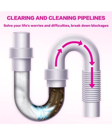 Sewer Pipe Foam Cleaner Fast Foaming Blocking Dredging Artifact for Kitchen Drain Sinks Tubs 350ml - Buy Online on SooperMarket.com