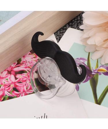 Silicone Baby Funny Pacifier with Cute Beard Design - Food Grade, Portable Teething Binky for Kids - Perfect Gift - Buy Online on SooperMarket.com