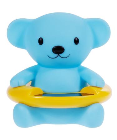 OFKPO Water Thermometer Cute Animal Baby Bath Thermometer/Floating Toy(Blue Bear)
