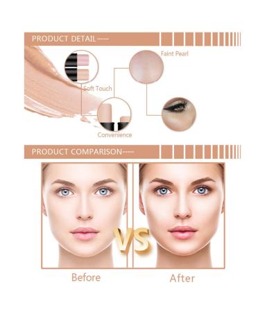 Highlighter Stick & Powder - Contour Makeup Foundation 1 pc (Shade 01) - International Shipping - Buy Online on SooperMarket.com