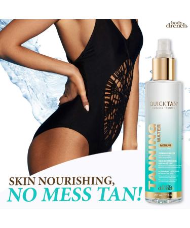 Body Drench Tanning Water Sprayer 7 oz - Easy and Even Sunless Tan Solution - Buy Online on SooperMarket.com