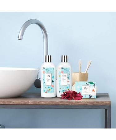 Fresh Ocean Bliss Spa Gift Basket Set for Women | Perfect Bath & Body Gifts for Christmas Birthdays & Mother's Day - Buy Online on SooperMarket.com
