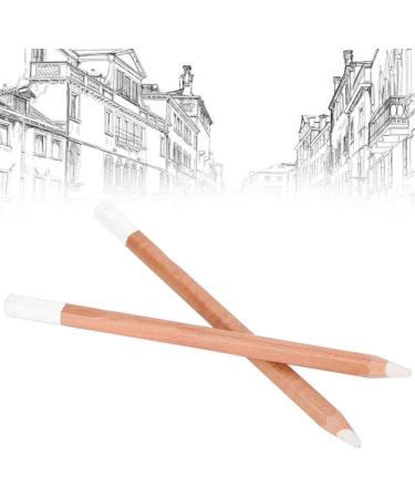 Professional White Coal Sketch Pencils - 2PC Set for Artists | Premium Drawing Supplies & Stationery - Buy Online on SooperMarket.com