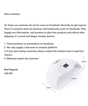 Professional 40W Gel UV LED Nail Lamp Dryer | 3 Timers for Gel Nail Polish | Nail Art Tools in White - Buy Online on SooperMarket.com