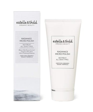 Estelle & Thild - BioTreat Radiance Micro Polish. All Skin Types Certified Organic Vegan Formula Cruelty Free. - Sweden - 50ml