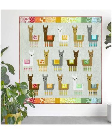 Elizabeth Hartman Little Llamas Pattern - Adorable Quilt Design - Buy Online on SooperMarket.com