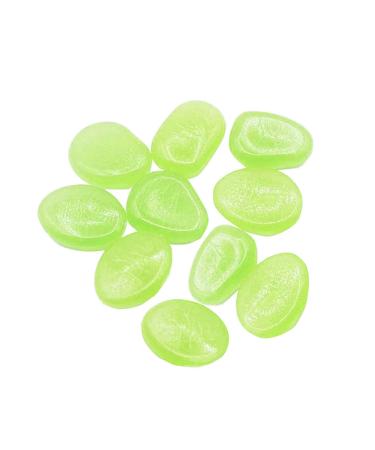 Decorative Stones for Walkways Luminous Garden Outdoor Rock Glow 20P Stone Home Decor Aquarium Wiper Yellow standard size