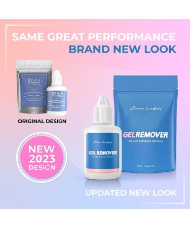 Eyelash Extension Remover Gel | Effective & Fast Adhesive Remover for Semi-Permanent Lashes | Safe Solution for Individual False Eyelashes - Buy Online on SooperMarket.com