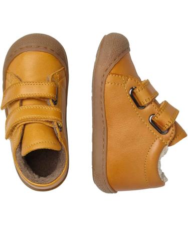 Naturino Cocoon VL Leather First Steps Shoes 7 UK Child Orange - High Quality Toddler Footwear - Buy Online on SooperMarket.com