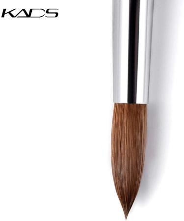 Kads 100% Sable Kolinsky Paint Brush Set - Professional Red Sable Filbert Brushes for Watercolor & Oil Painting (12#) - International Shipping Available - Buy Online on SooperMarket.com