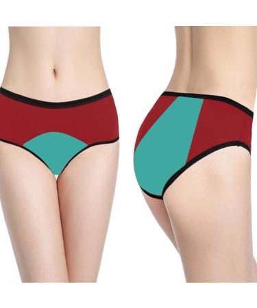 Noblood Period Underwear - Eco-Friendly Washable Cotton Menstruation Briefs | Absorbent XXS-3XL | 2-3 Tampons Equivalent | Mohina Pack S - Buy Online on SooperMarket.com