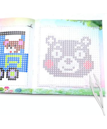 Sc0nni 5mm Fuse Bead Board Set with Sticky Mat - Square Pegboards for Kids DIY Craft Beads - Buy Online on SooperMarket.com