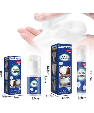 Lazzda Bubble Cleaner Dumalt Foam Cleaner All Purpose Rinse Free Cleaning Spray All-Purpose Rinse-Free Cleaning Spray Rich Foam All Purpose Cleaner North Moon Bubble Cleaner Foam (100ML-1PC) - Buy Online on SooperMarket.com