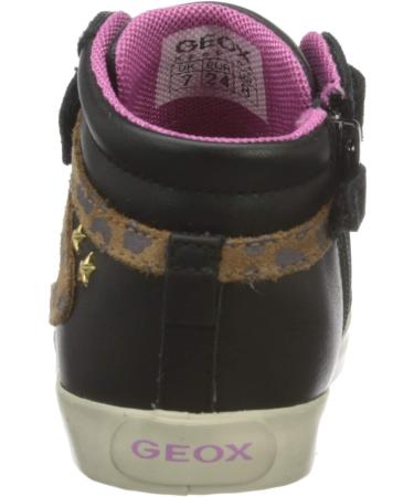 Geox Women's B Kilwi Girl F Sneaker - Black | Size 5 UK - Buy Online on SooperMarket.com