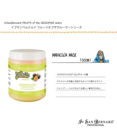 Iv San Bernard Fruits Mascara Maracuja 1000 ml - Banana | International Shipping Available - Buy Online on SooperMarket.com