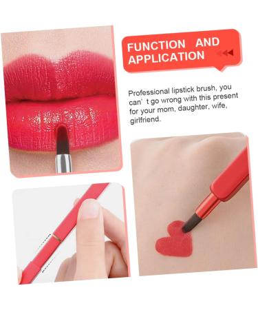 PLAFOPE 3pcs Retractable Lip Brush Cosmetics Brush Lipstick Applicator Makeup Brush Lip Balm Brush Makeup Tool Eyeshadow Applicator Eyeshadow Brush Lipstick Lip Mask Applicator - Buy Online on SooperMarket.com