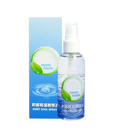 Cooling Spray for Hot Weather | Skin-Friendly Instant Cool Spray Soothing Summer Spray | Non-sticky Cooling Face Spray Instant Cooling Mist Body Cooler for Women Men
