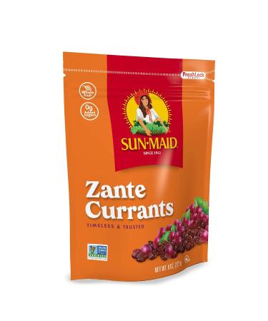 Sun-Maid California Zante Currants Snack - 8 oz Bags (Pack of 6) | Natural Dried Fruit | Non-GMO | Vegan | Vegetarian Friendly - Buy Online on SooperMarket.com