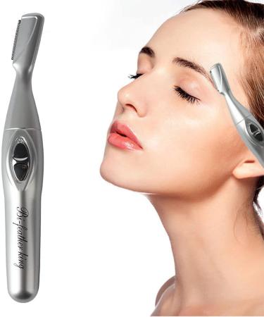 Premium Face Razors for Women - Electric Eyebrow Trimmer & Eyebrow Razors with Brush & Storage Bag - International Shipping Available - Buy Online on SooperMarket.com