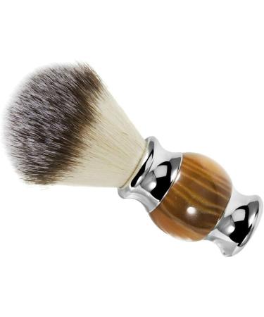 Shaving Brush 3 Pack for Men | Resin Handle Barber Shop Set - Brown - Buy Online on SooperMarket.com