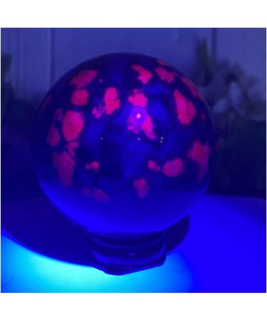 Natural Crystal Rough Natural Sphere Natural Gemstones Emeralds and Ruby Symbiotic Crystal Ball Hand Polished Spheres Quartz Decoration Gift 1pc (Color : 450-460g) - Buy Online on SooperMarket.com