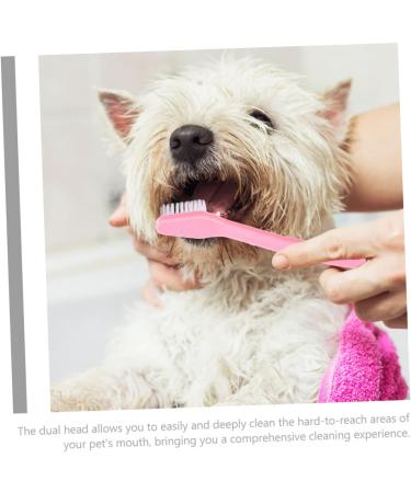 Yardwe 60 Pcs Double Head Dog Toothbrush Dog Teeth Cleaning Toothbrushes Cat Toothbrush and Toothpaste Pp - Buy Online on SooperMarket.com