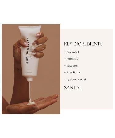 Lux Unfiltered N 14 Santal Conditioning Body Cream - Vegan & Cruelty-Free Daily Hydrating Moisturizer for Dry Skin - Gluten-Free with Skincare Benefits - Ultra Moisturizing Body Lotion - Buy Online on SooperMarket.com