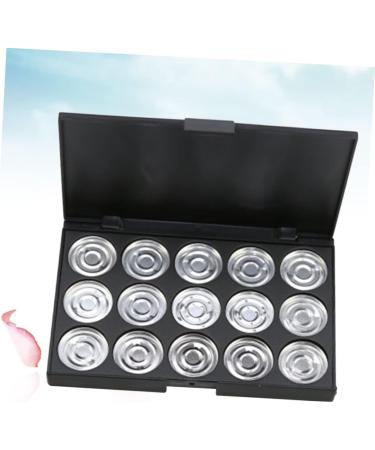 FOYTOKI 3pcs 15 Eyeshadow Palette Travel Makeup Case Empty Cosmetic Case Cosmetic Cases for Traveling Silver - Buy Online on SooperMarket.com