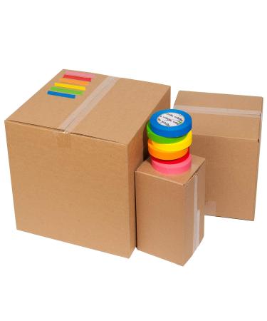 Craftzilla Colored Masking Tape Set - 6 Rolls, 990 Feet x 1 Inch Painter Tape Assortment - Buy Online on SooperMarket.com