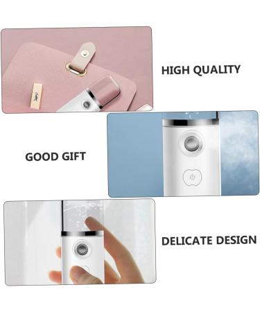 PLAFOPE Hydrating Instrument Sprayer for Skin Care Makeup Mini Sprayer Cool Spa Spray Water Bottle Abs White - Buy Online on SooperMarket.com