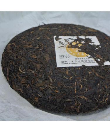 Pu-erh tea 2011 SIX FAMOUS TEA MOUNTAIN Colorful yellow 357 Raw - Buy Online on SooperMarket.com