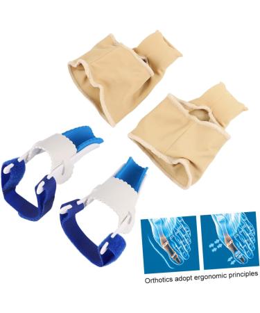 Healeved 6-Piece Toe Nail & Bunion Protector Set - Pedicure Stand, Thumb Splint, Toe Dividers - Assorted Colors - 13X6cm - Buy Online on SooperMarket.com
