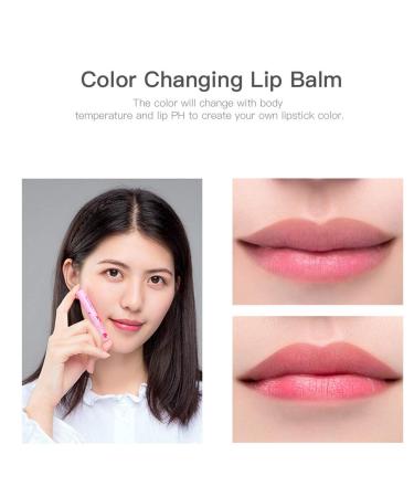 Buy Strawberry Color Changing Lip Balm | Waterproof Moisturizing Lip Gloss - Magic Temperature Reaction - Buy Online on SooperMarket.com