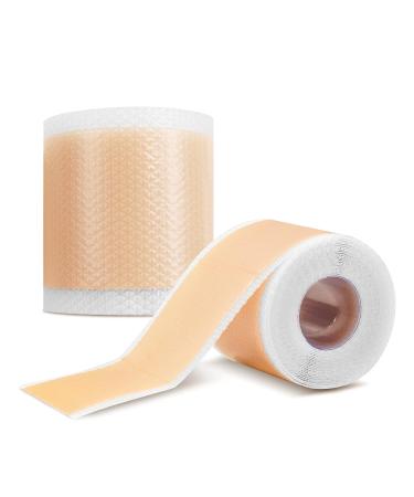WUHEMA Silicone Scar Tape Roll - Soften, Flatten, and Remove Scars - Reusable and Washable - for Acne, Cesarean Section, Keloid, and Surgery Scars - Buy Online on SooperMarket.com