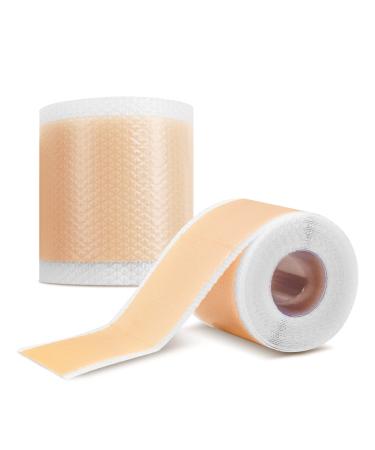 WUHEMA Silicone Scar Sheets Silicone Scar Tape Roll Scar Silicone Strips Reusable Professional Scar Removal Sheets for C-Section Surgery Burn Keloid Acne et